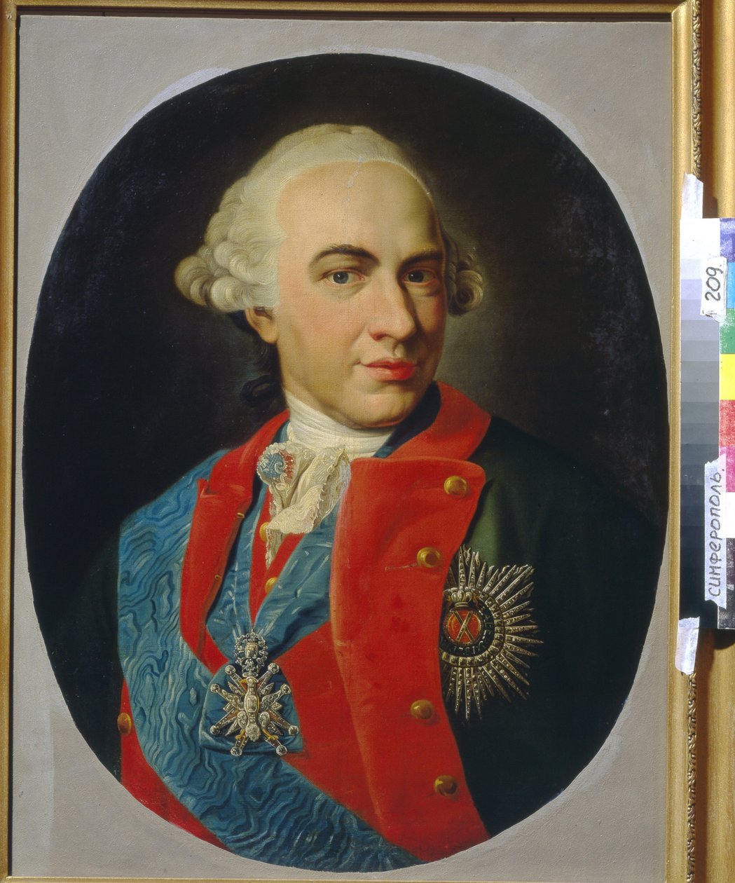 Portrett av grev Kirill Razoumovski (1728–1803) (olje på lerret) av Artist Unknown