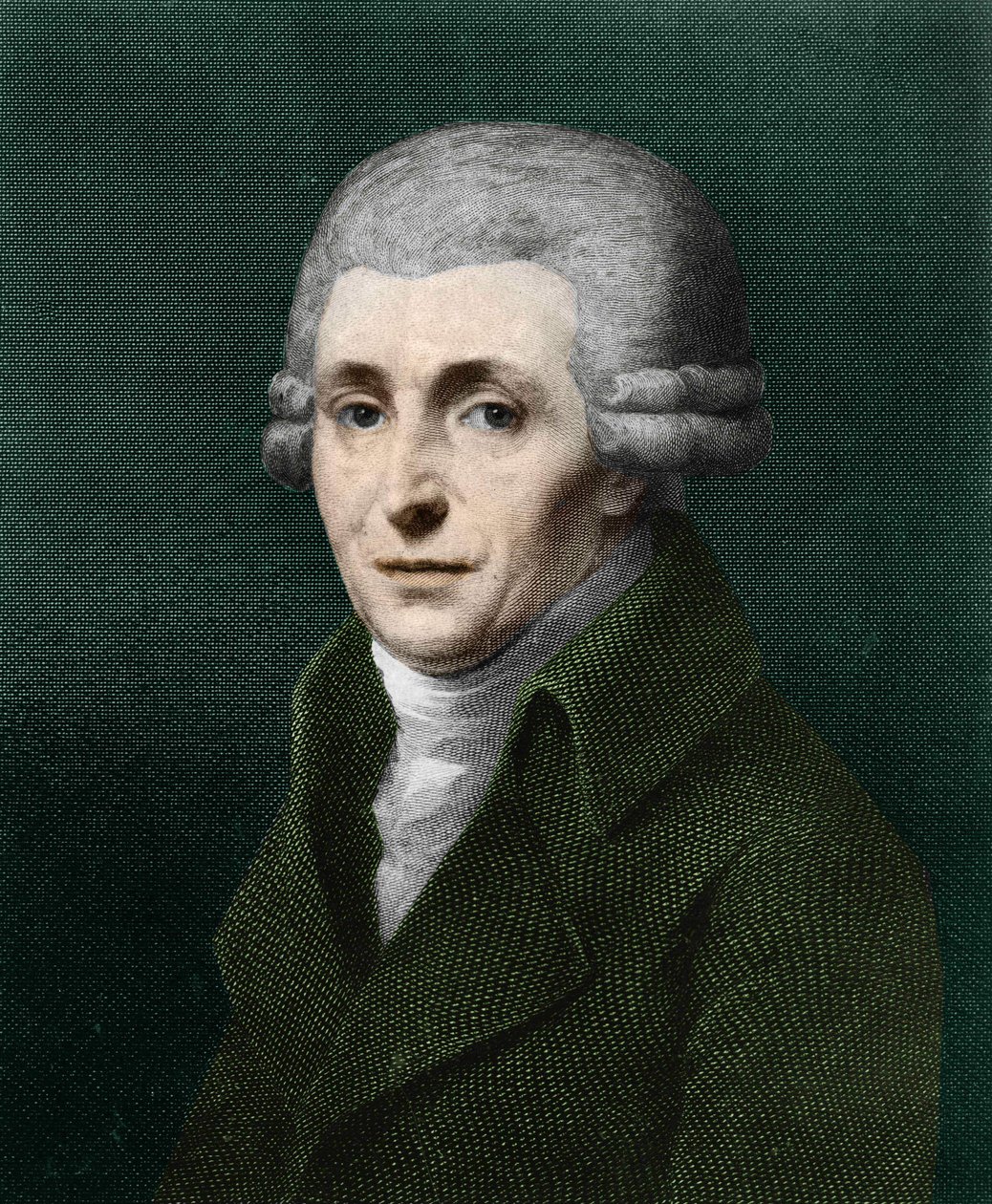 Portrett av Franz Joseph Haydn (1732–1809). av Artist Unknown