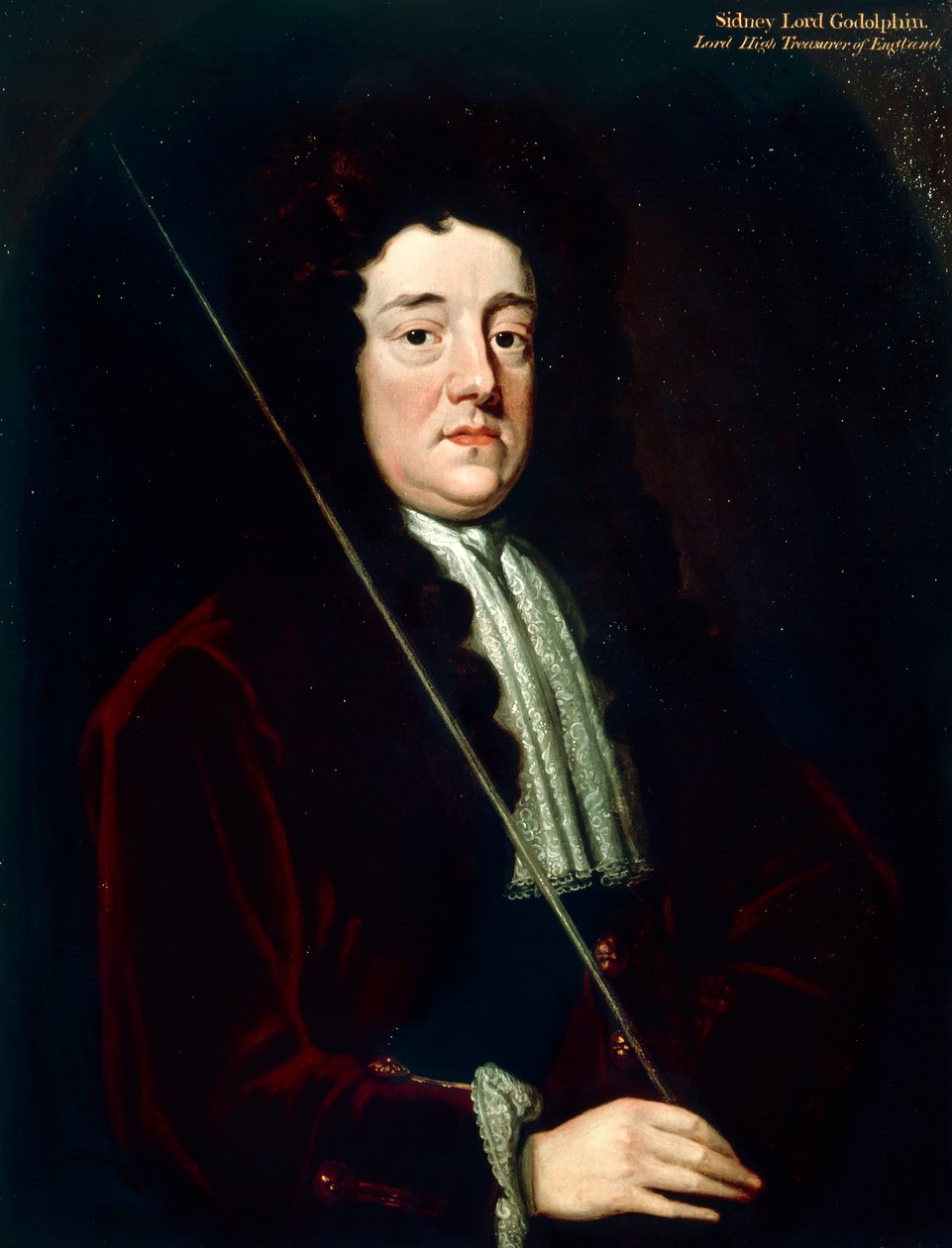 Portrett av Sidney Godolphin, I. greve av Godolphin (Breage) av Artist Unknown