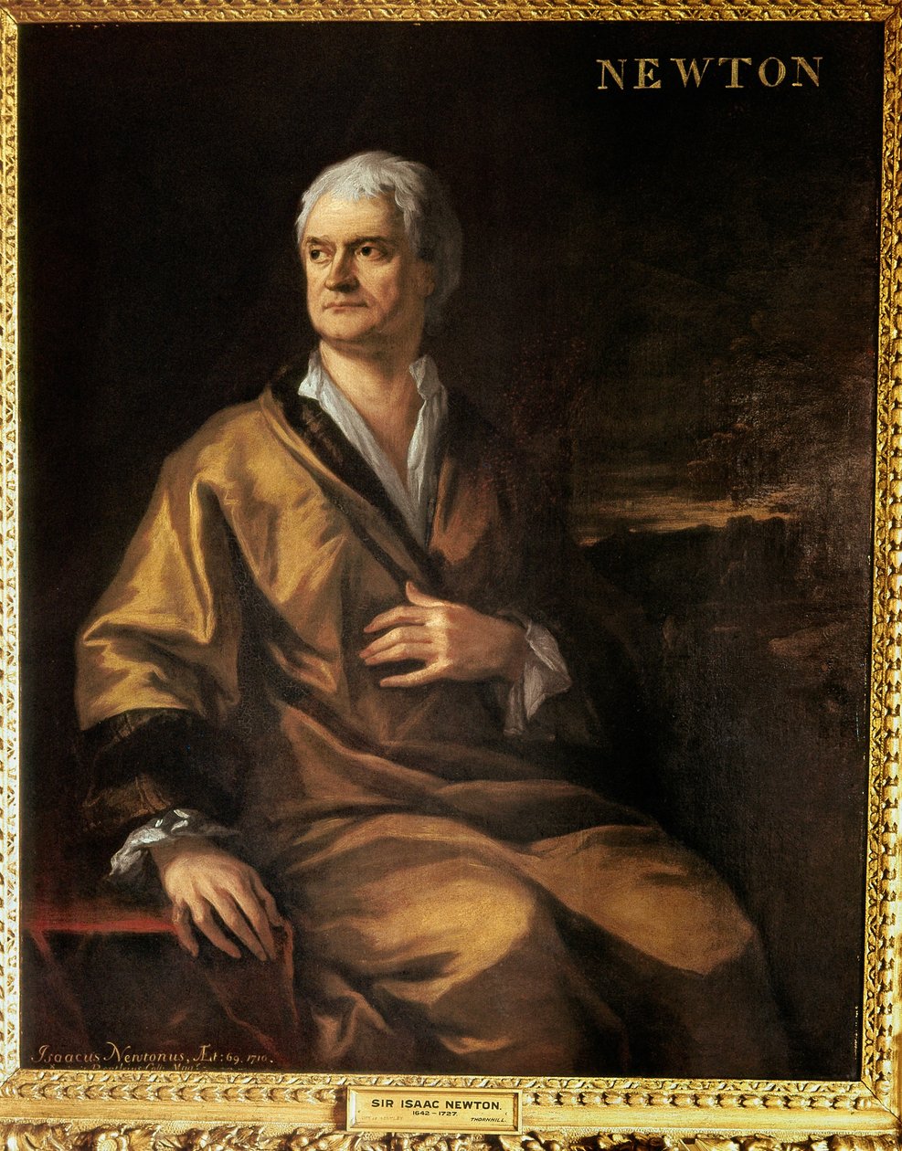 Sir Isaac Newton (maleri) av Artist Unknown