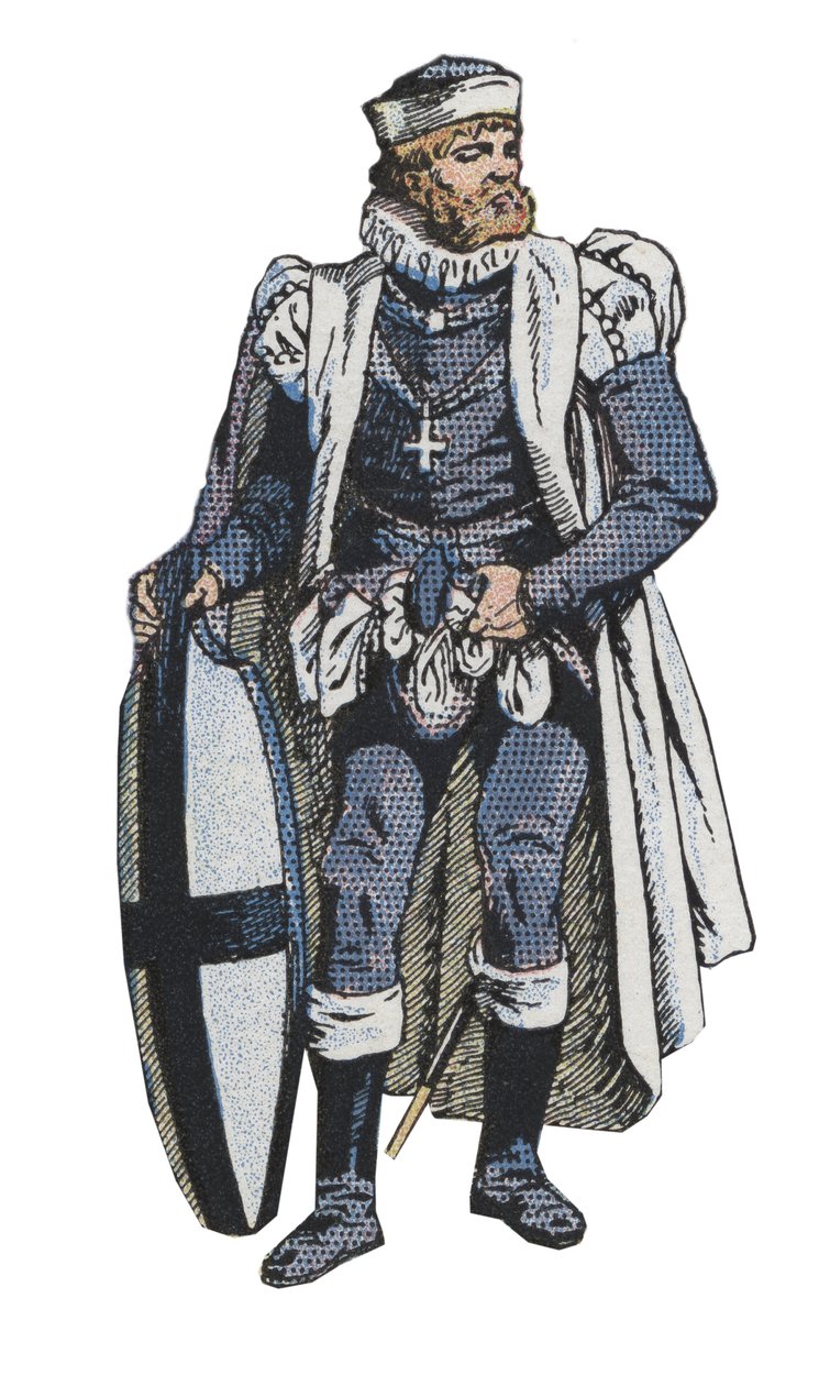 Teutoniske riddere - Ordenen av Teutoniske riddere av Artist Unknown