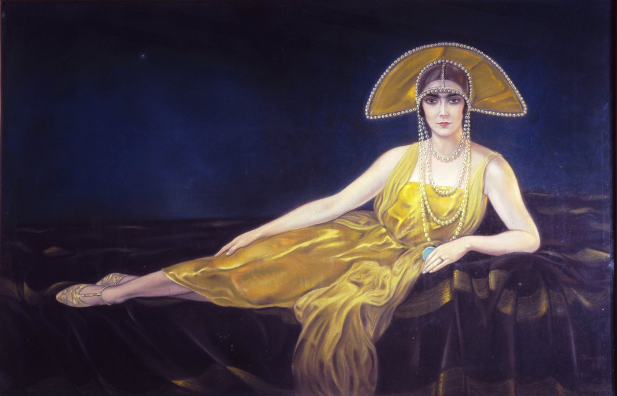Portrett av Wally Toscanini, 1925. av Arturo Martini