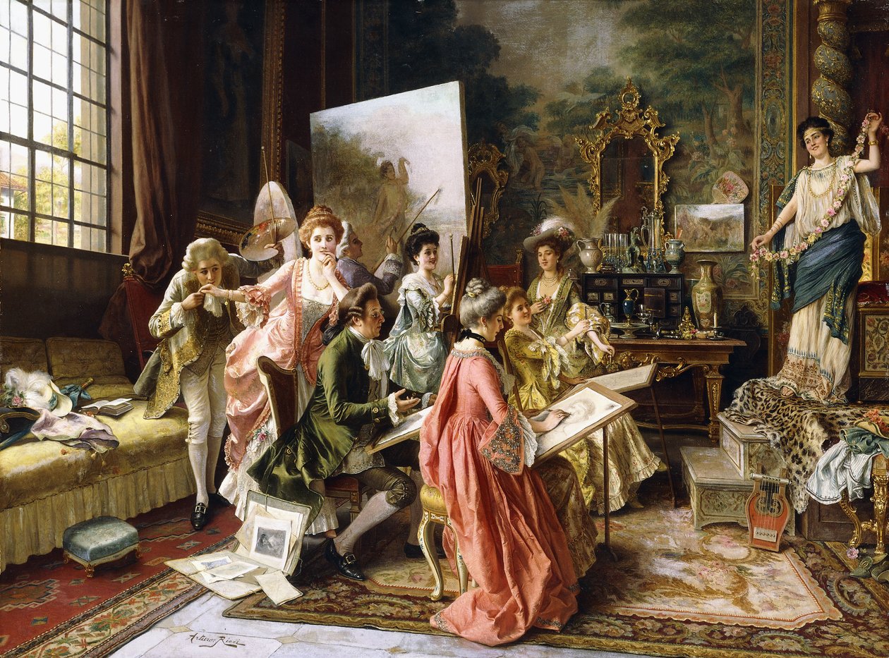 Kunstklassen, av Arturo Ricci