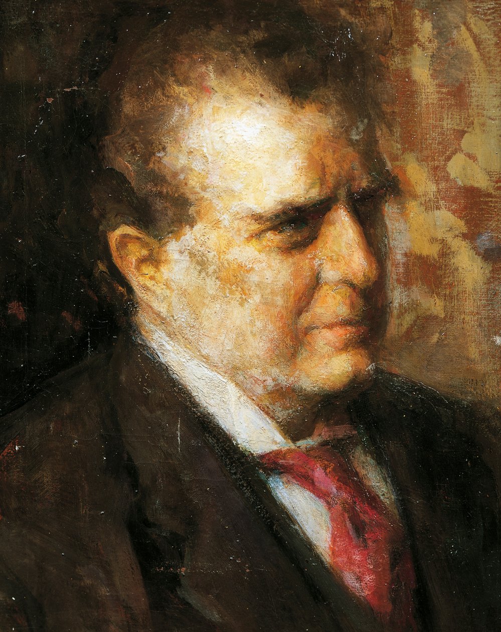 Portrett av Pietro Mascagni (Livorno av Arturo Rietti
