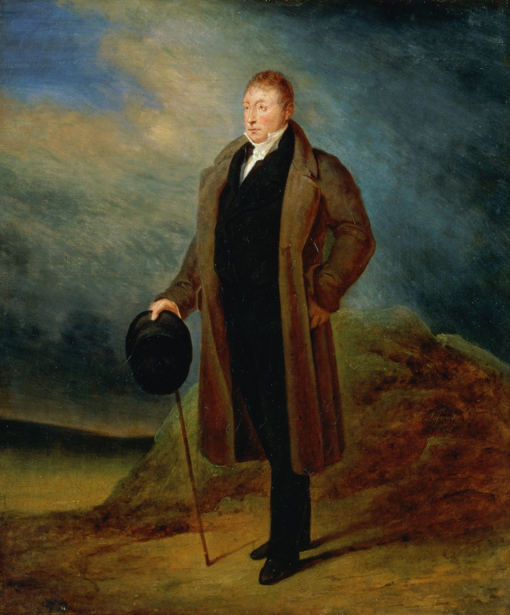 Portrett av general La Fayette i sivil drakt, 1824 av Ary Scheffer