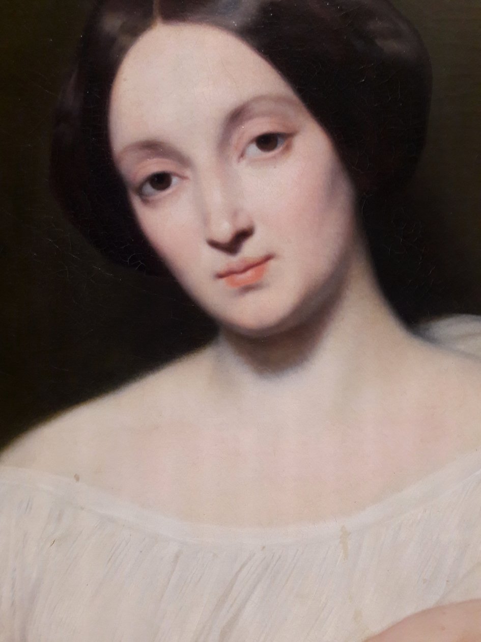Portrett av Katarzyna Potocka født Branicka av Ary Scheffer