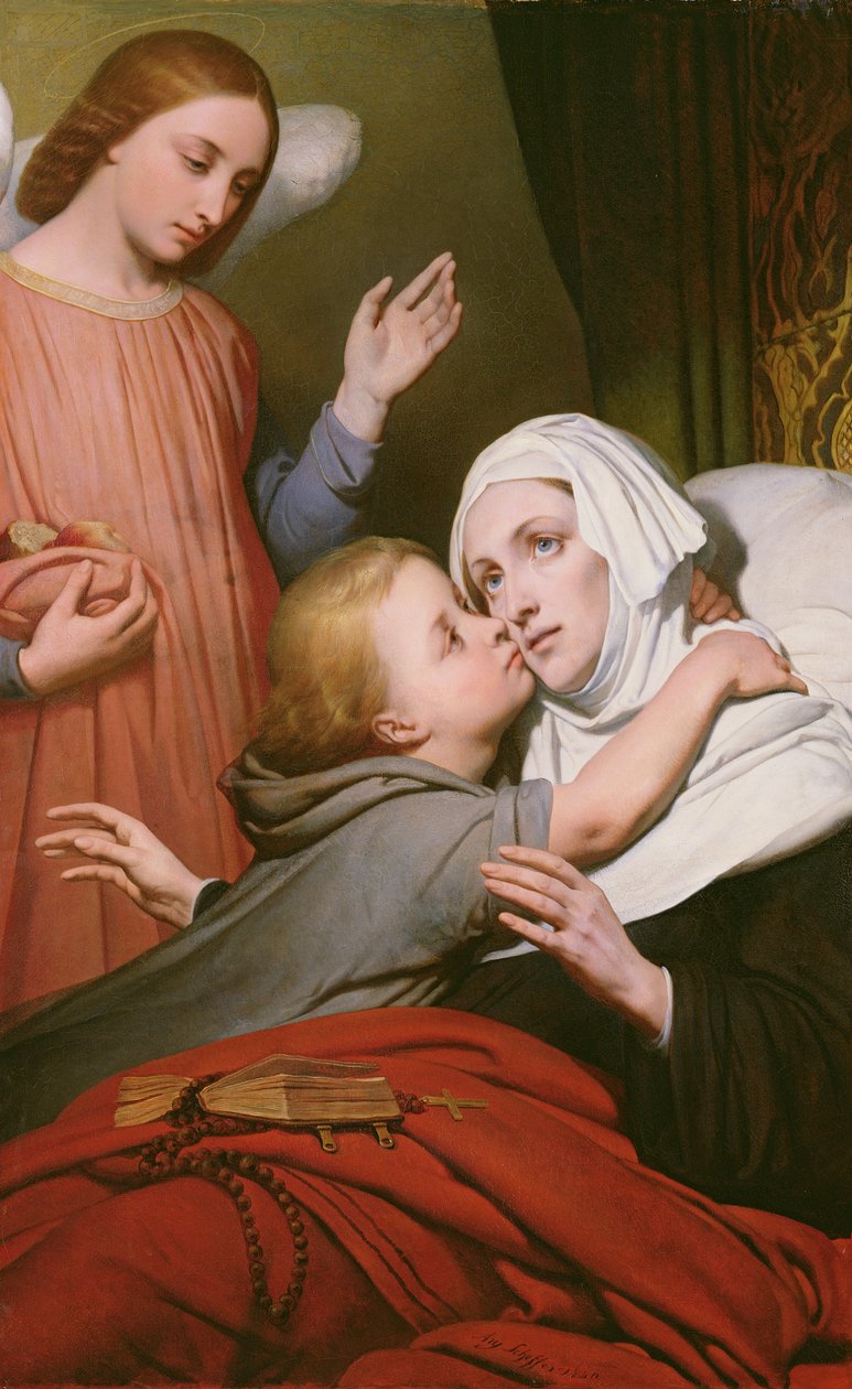 Det veldedige barnet, 1840 av Ary Scheffer