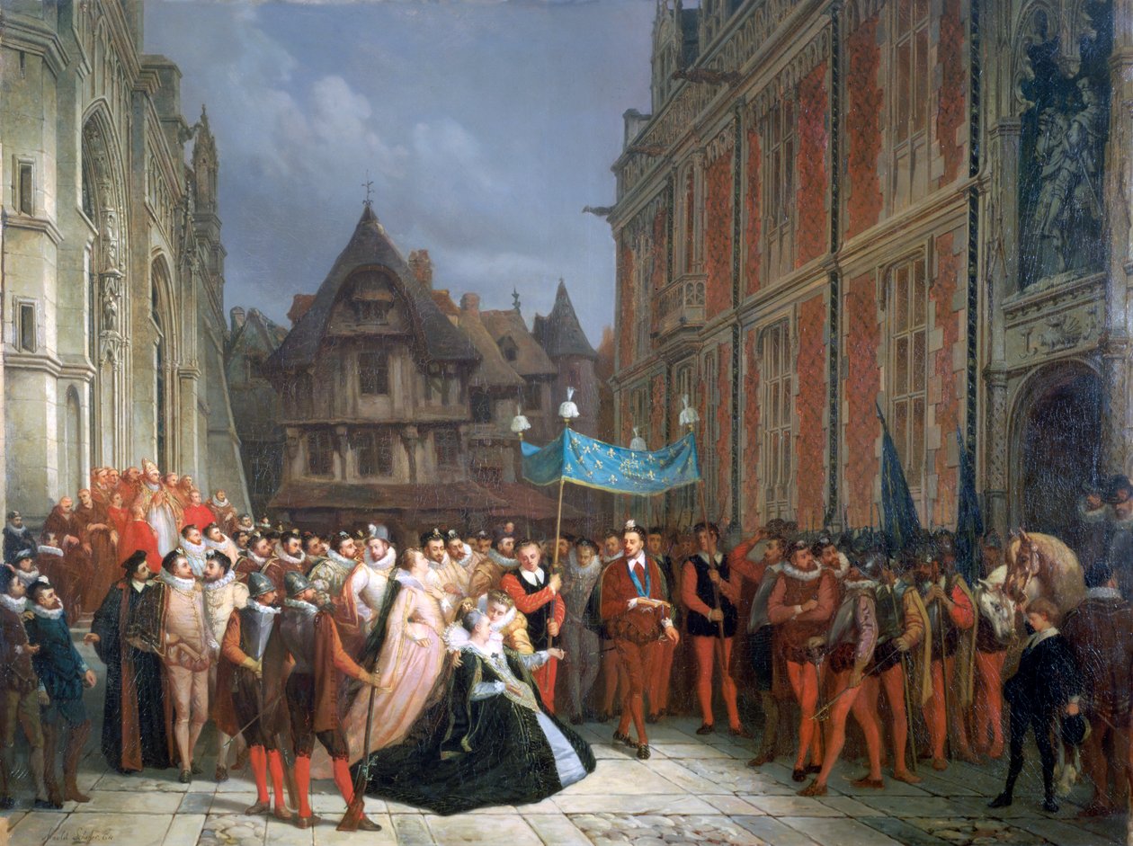 Hertuginne av Montpensier, 1864 av Ary Scheffer