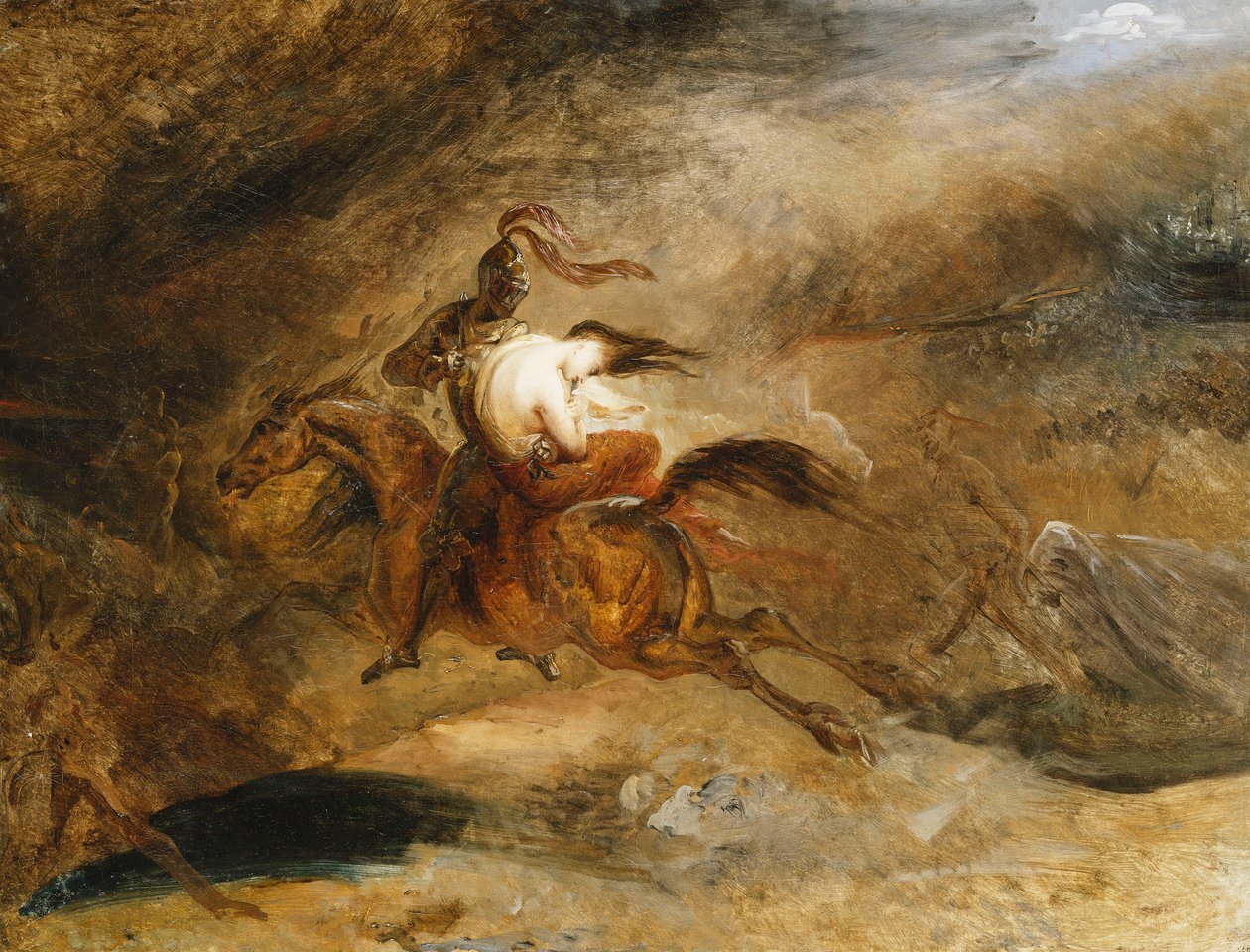 Lenore, The Dead Go Fast, av Ary Scheffer