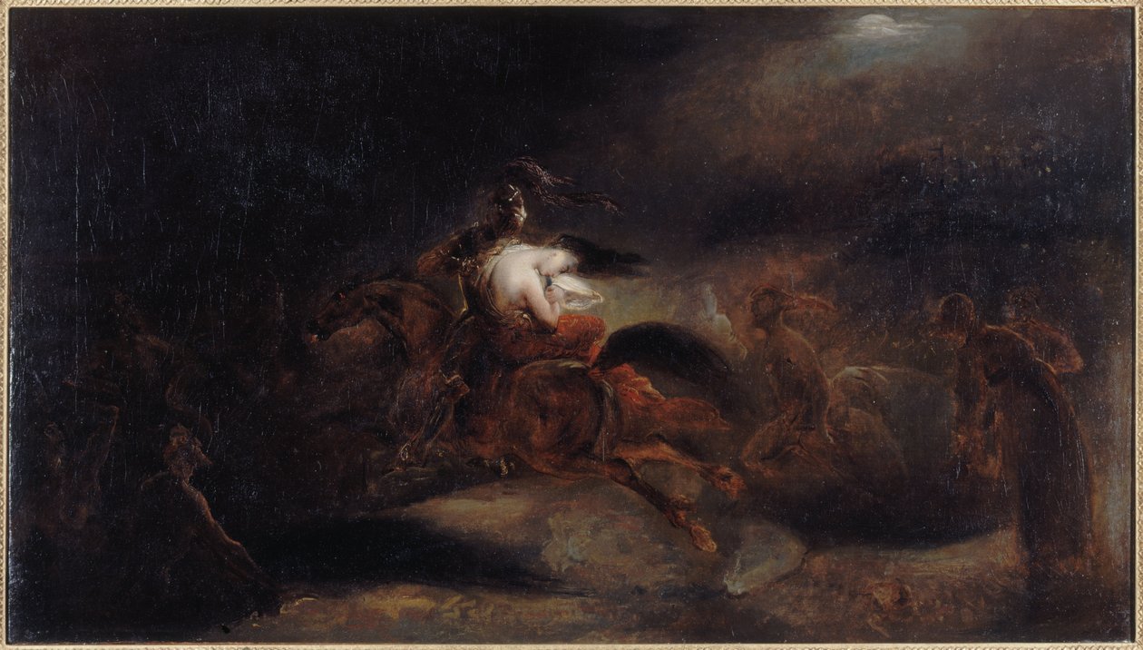 Lénore, de døde rir fort av Ary Scheffer