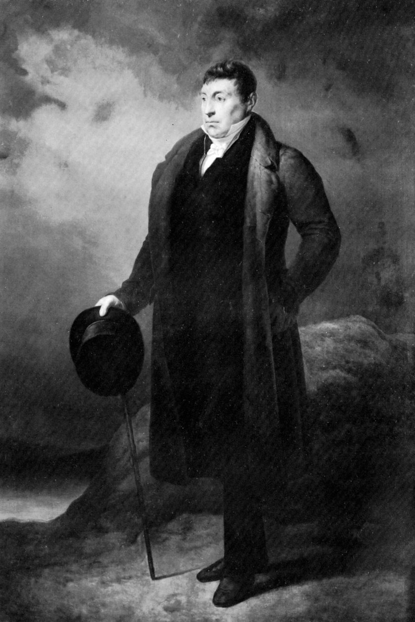 Marquis de Lafayette, fransk aristokrat, tidlig på 1800-tallet. av Ary Scheffer