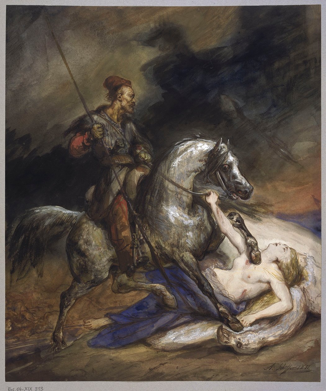 Polonia av Ary Scheffer