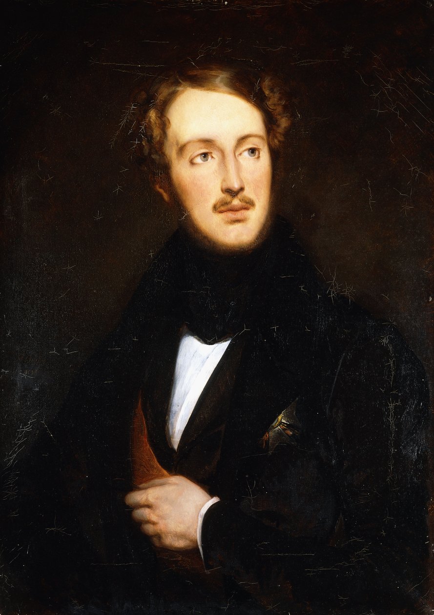 Portrett av Ferdinand-Philippe-Louis-Charles-Henri, Duc d"Orleans av Ary Scheffer