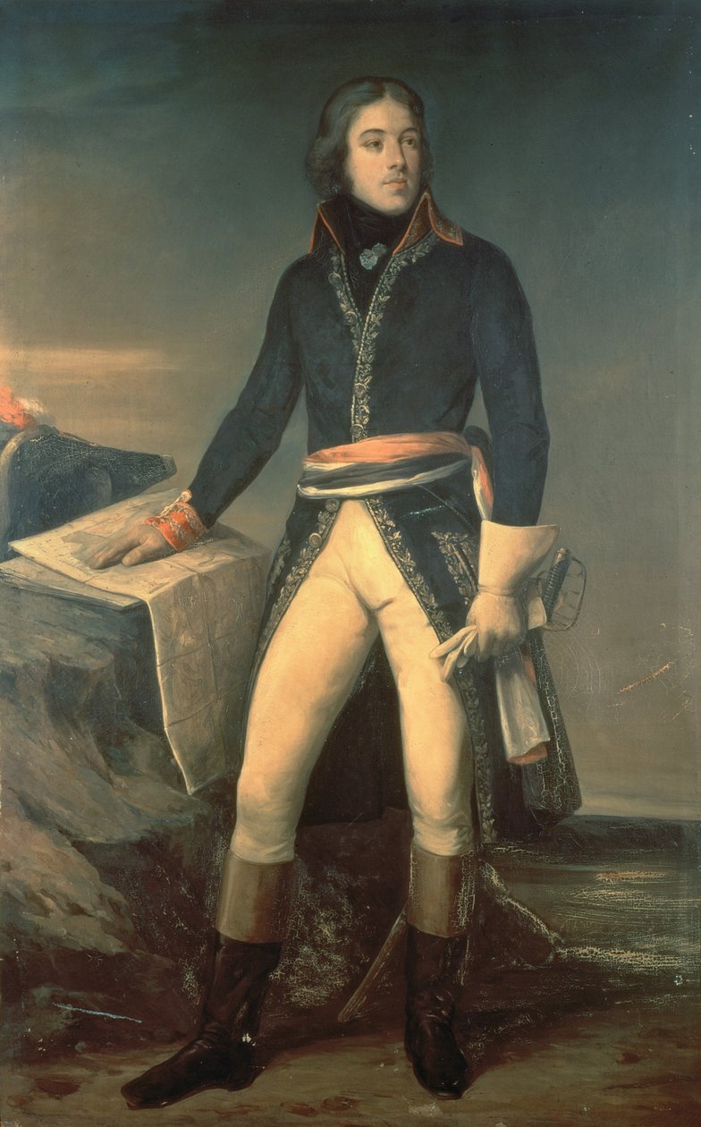 Portrett av general Louis-Lazare Hoche (1768-97) av Ary Scheffer