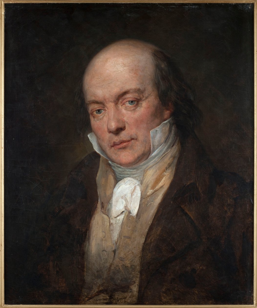 Portrett av Pierre-Jean de Béranger 1780-1857, 1828. av Ary Scheffer
