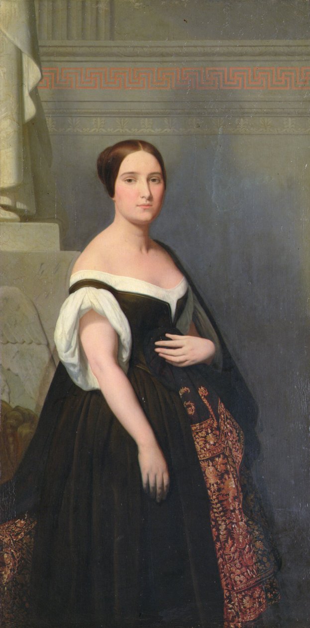 Prinsesse Mathilde (1820-1904) (olje på lerret) av Ary Scheffer