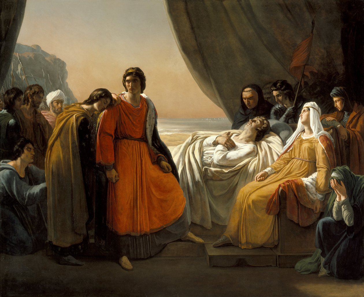 Sankt Ludvigs død av Ary Scheffer