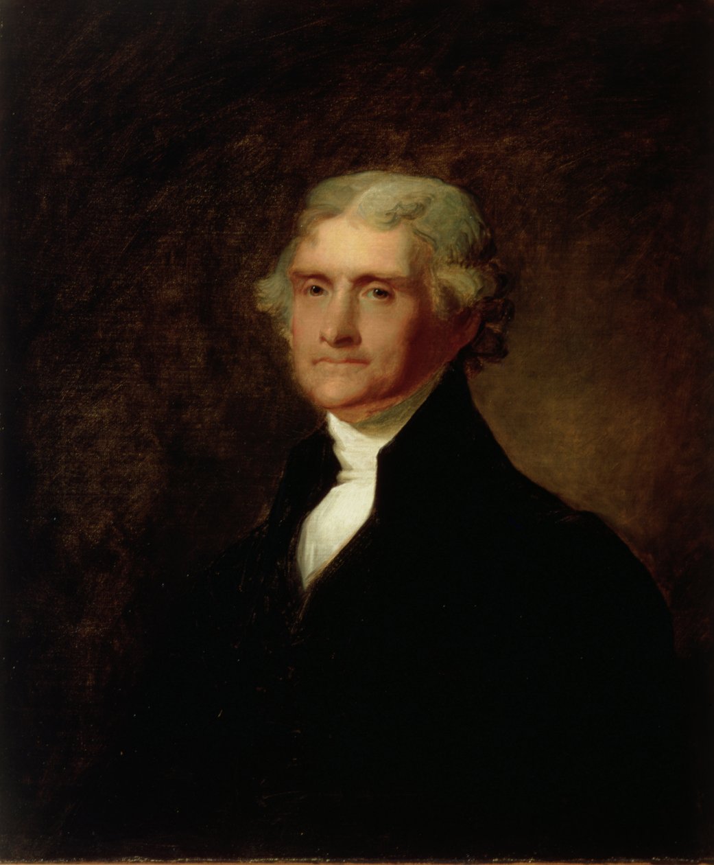 Portrett av Thomas Jefferson, ca. 1835 av Asher Brown Durand
