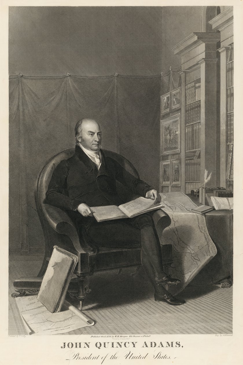 John Quincy Adams av Asher Brown Durand