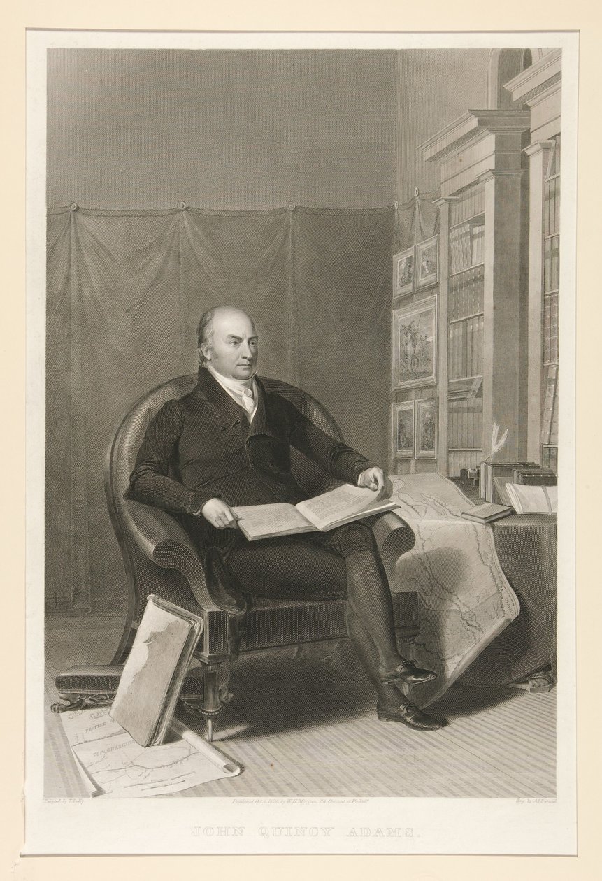 John Quincy Adams av Asher Brown Durand
