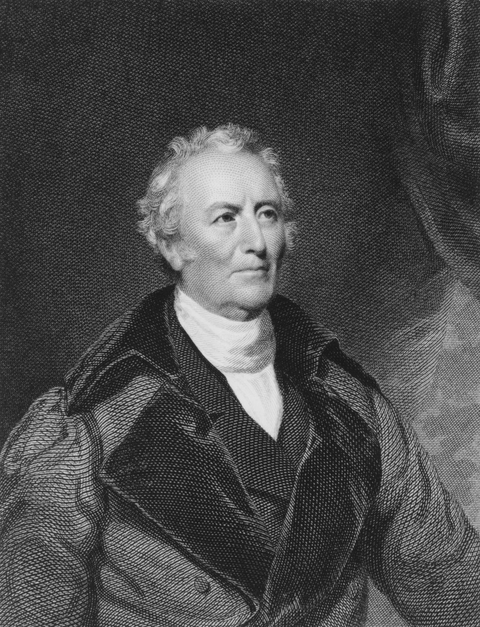 John Trumbull, 1833. av Asher Brown Durand