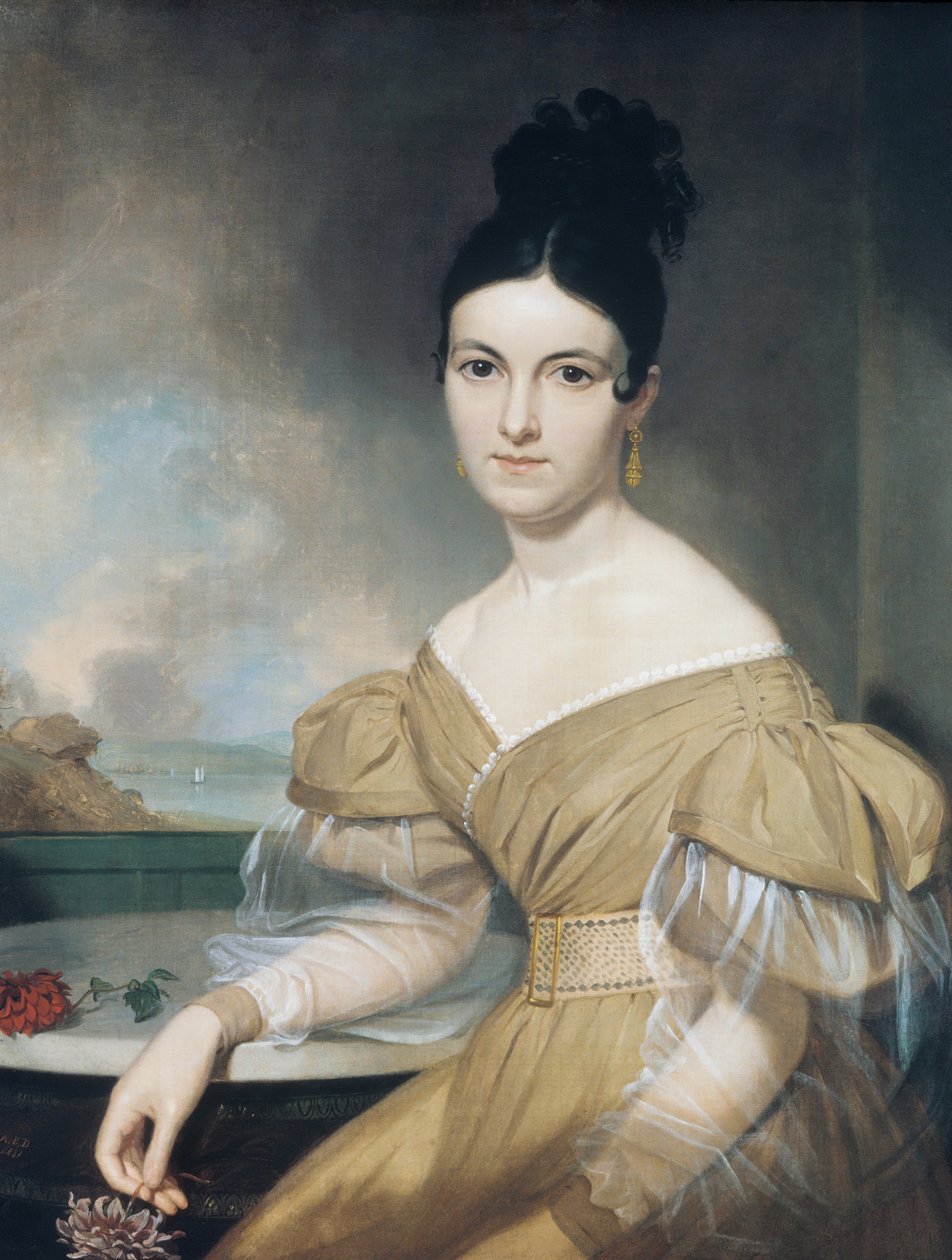 Mrs. Winfield Scott, 1831. av Asher Brown Durand