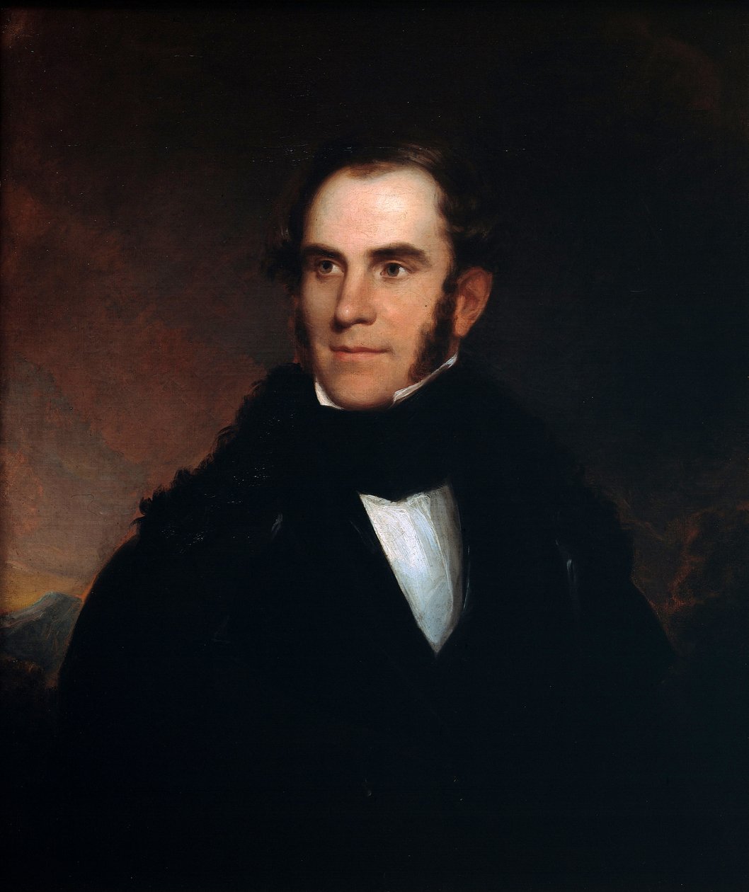 Portrett av Thomas Cole av Asher Brown Durand