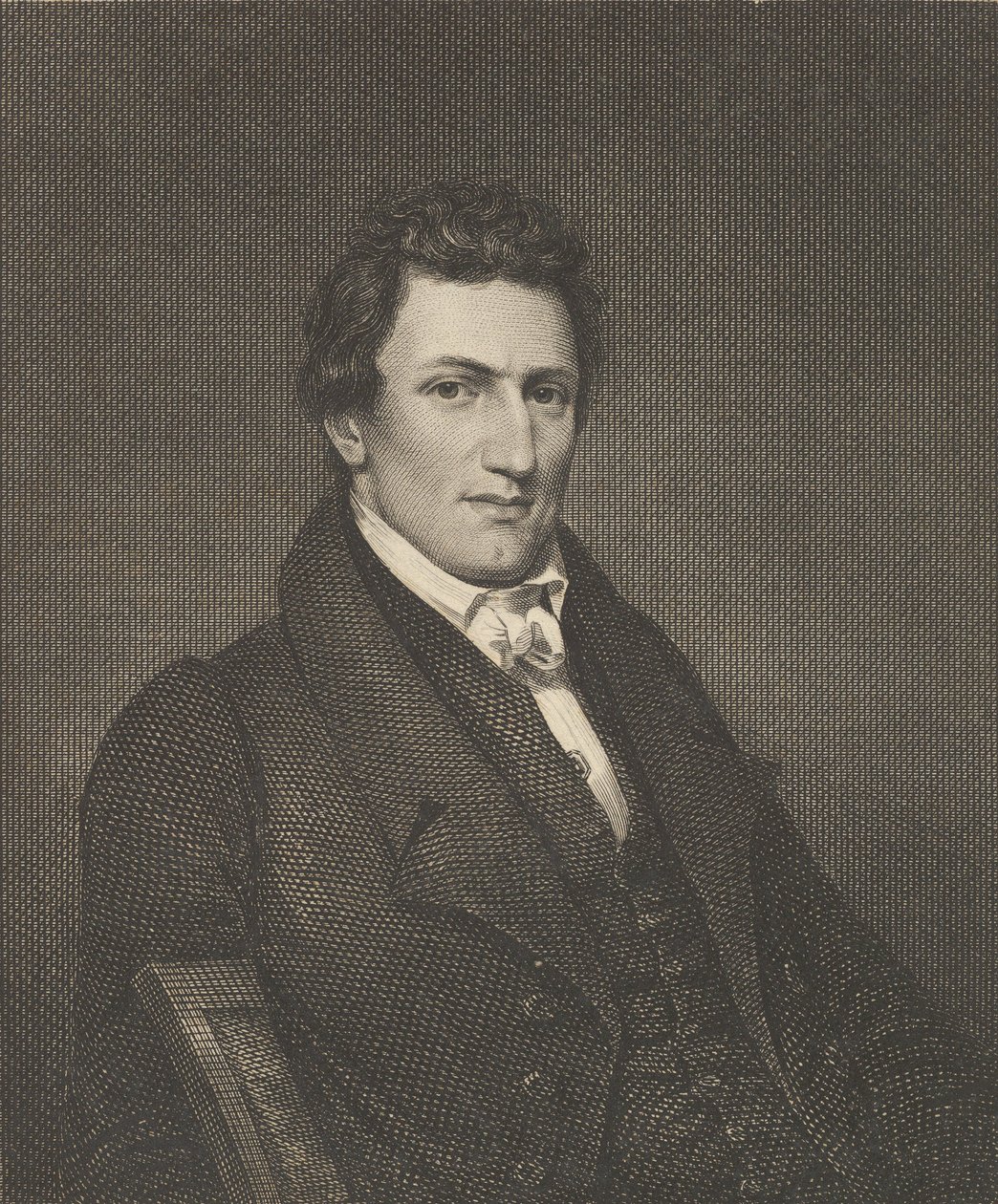 Pastor William Patton, før 1837. av Asher Brown Durand