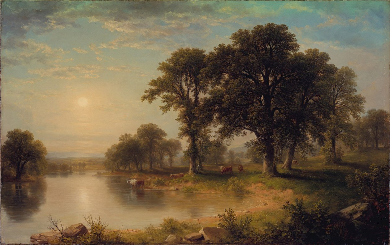 Sommerettermiddag, 1865 av Asher Brown Durand