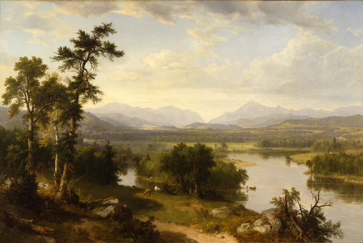 White Mountains (Gebirge i New Hampshire), Frankonia-Tal.﻿ av Asher Brown Durand
