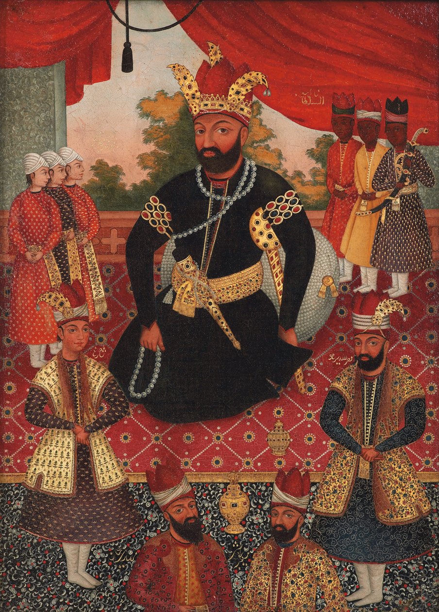 Nadir Shah Afshar og hans domstol av Asian School
