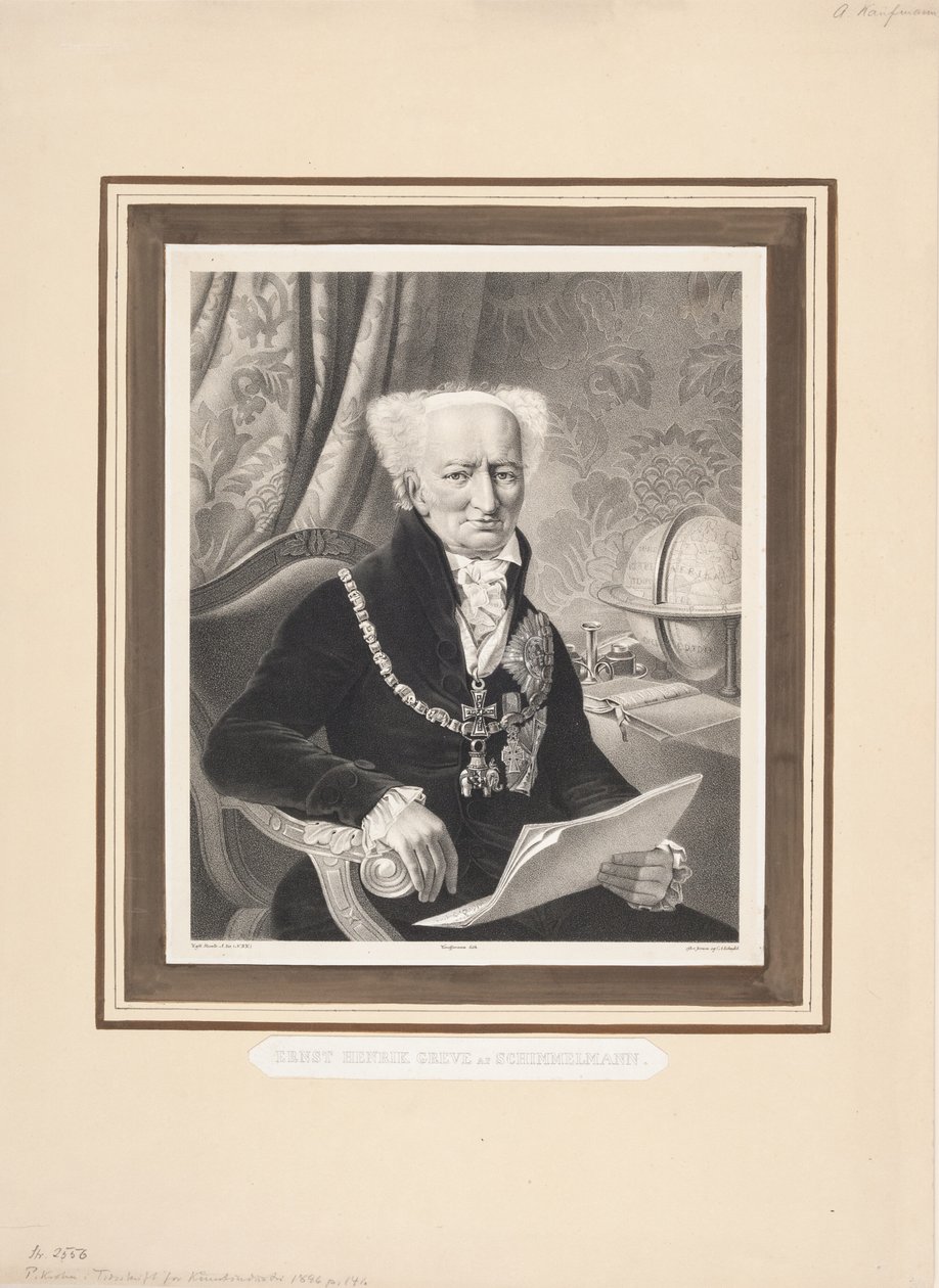 Grev Ernst Heinrich Schimmelman av Asmus Kaufmann