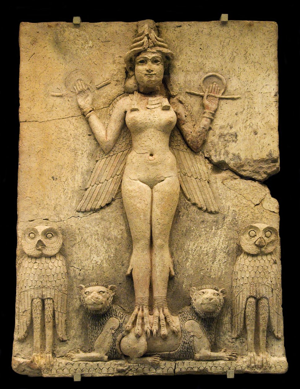 Ishtar, Nattens Dronning, 1800-tallet f.Kr av Assyrian