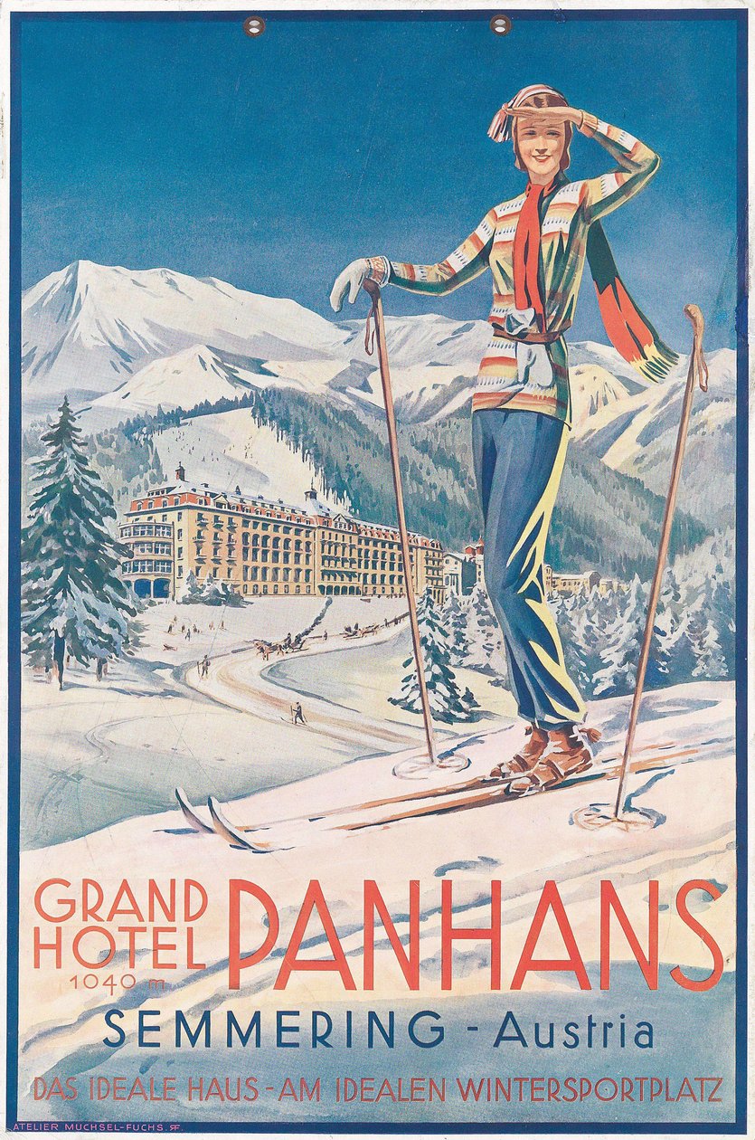 Grand Hotel Panhans Semmering, 1930-tallet. av Atelier Muchsel Fuchs