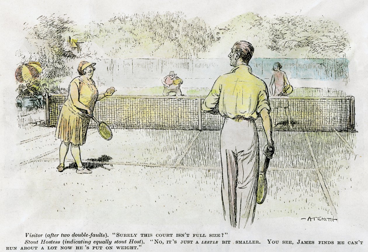 "Tennis", 1931 av Atsmith