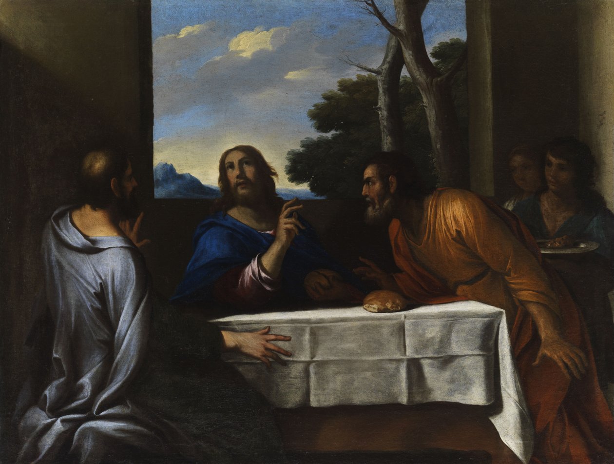 Nattverden på Emmaus av Andrea di Leone