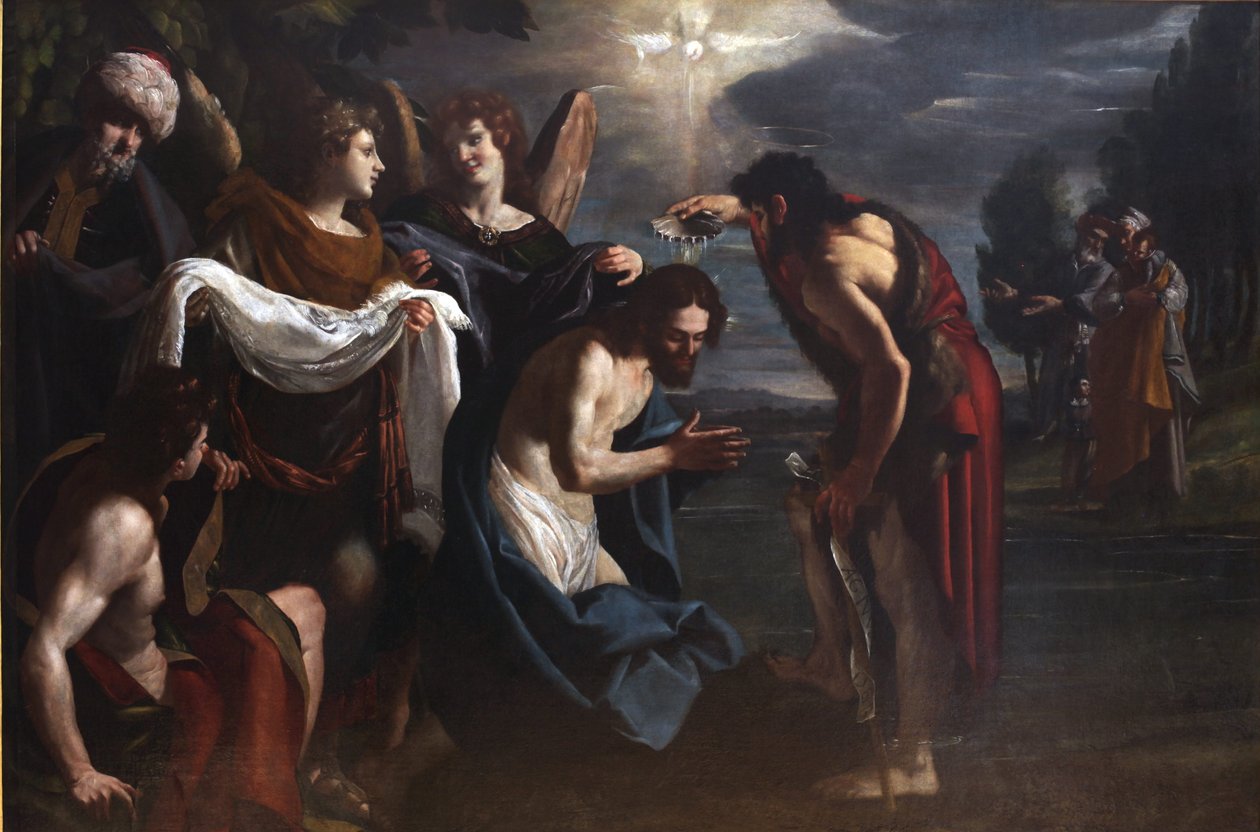 Kristi dåp av Attributed to Emilio Savonanzi