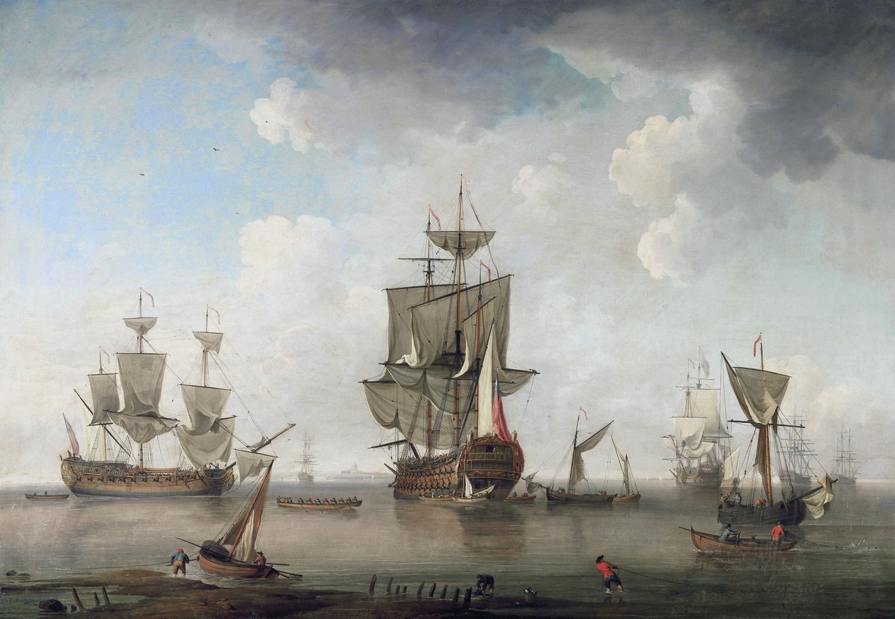  av attributed to Charles Brooking