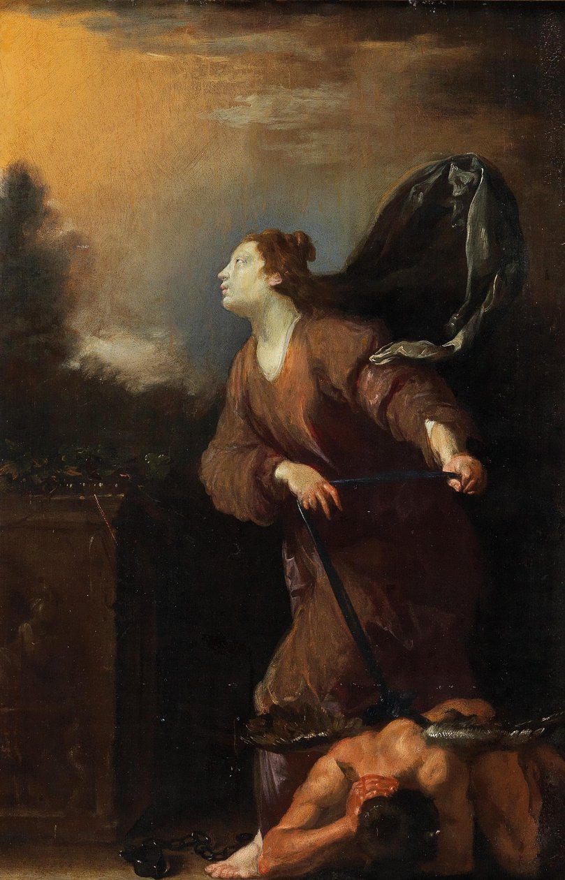 St. Juliana av Attributed to Domenico Fetti