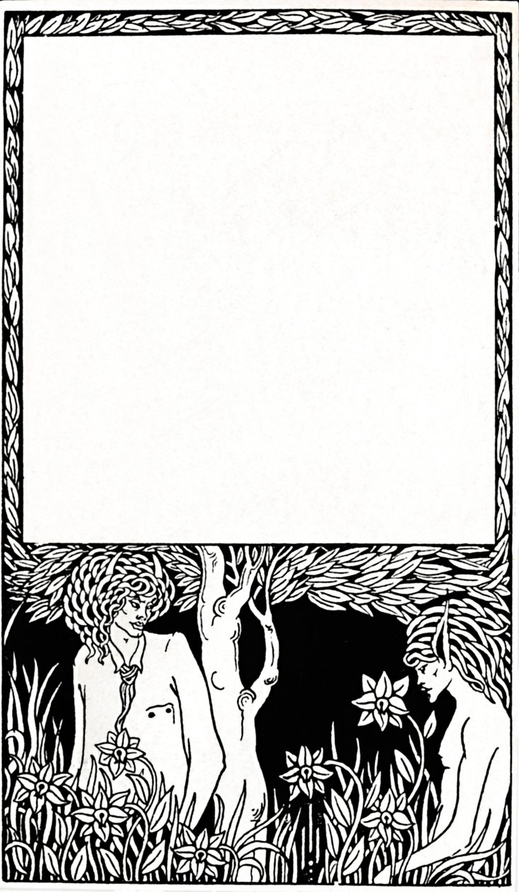 Design for Tittel-Page of Pagan Papers, 1893, 1914 av Aubrey Beardsley