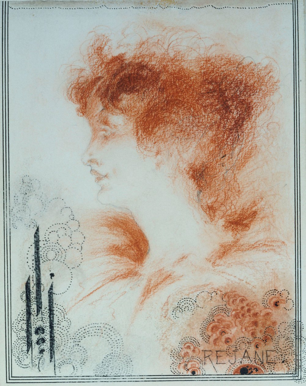 Rezanne, 1894 av Aubrey Beardsley
