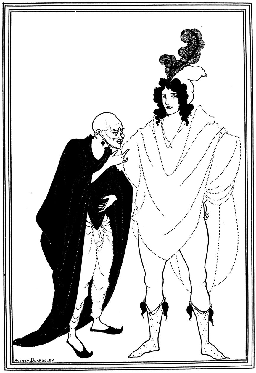 Undersøkelsen av Herald av Aubrey Beardsley