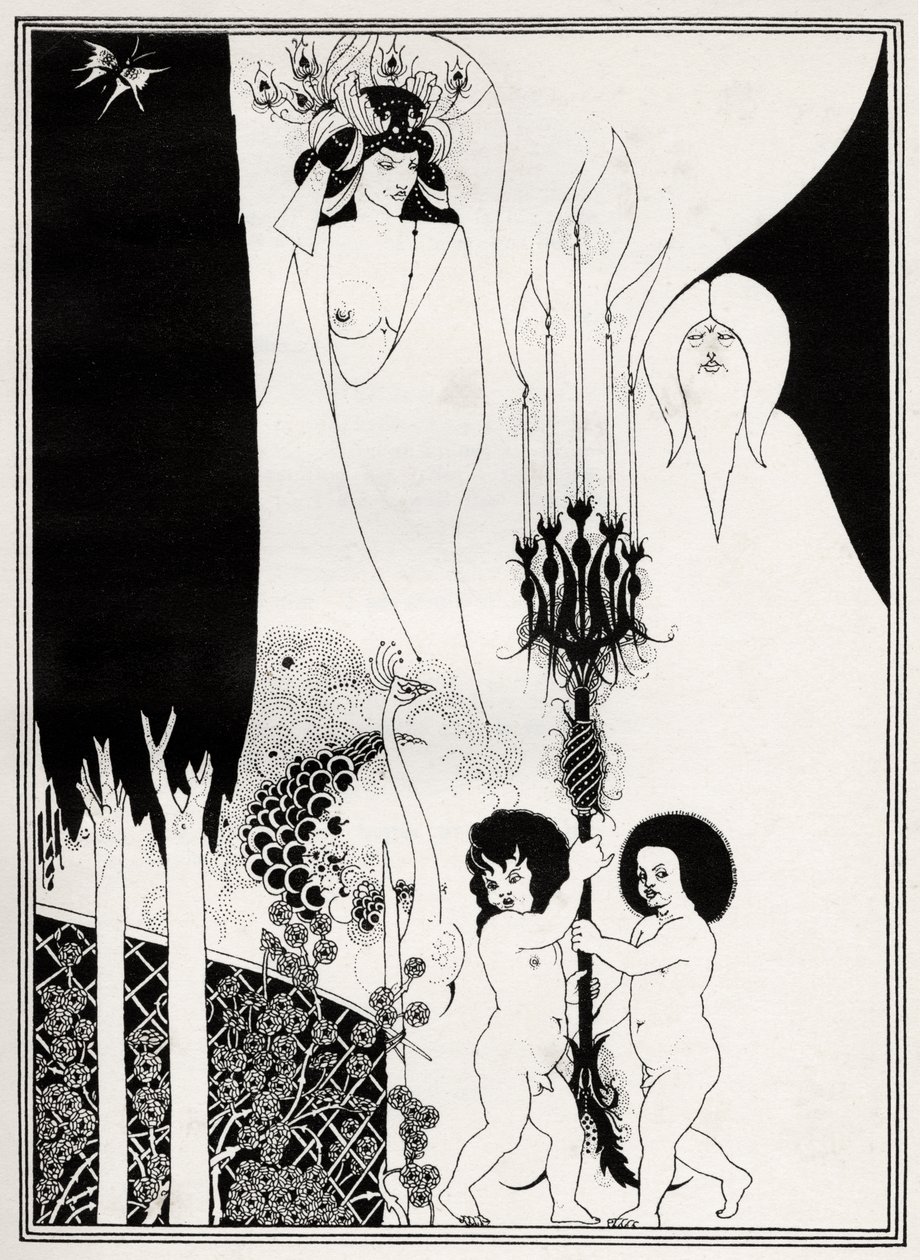 Herodes øyne av Aubrey Beardsley