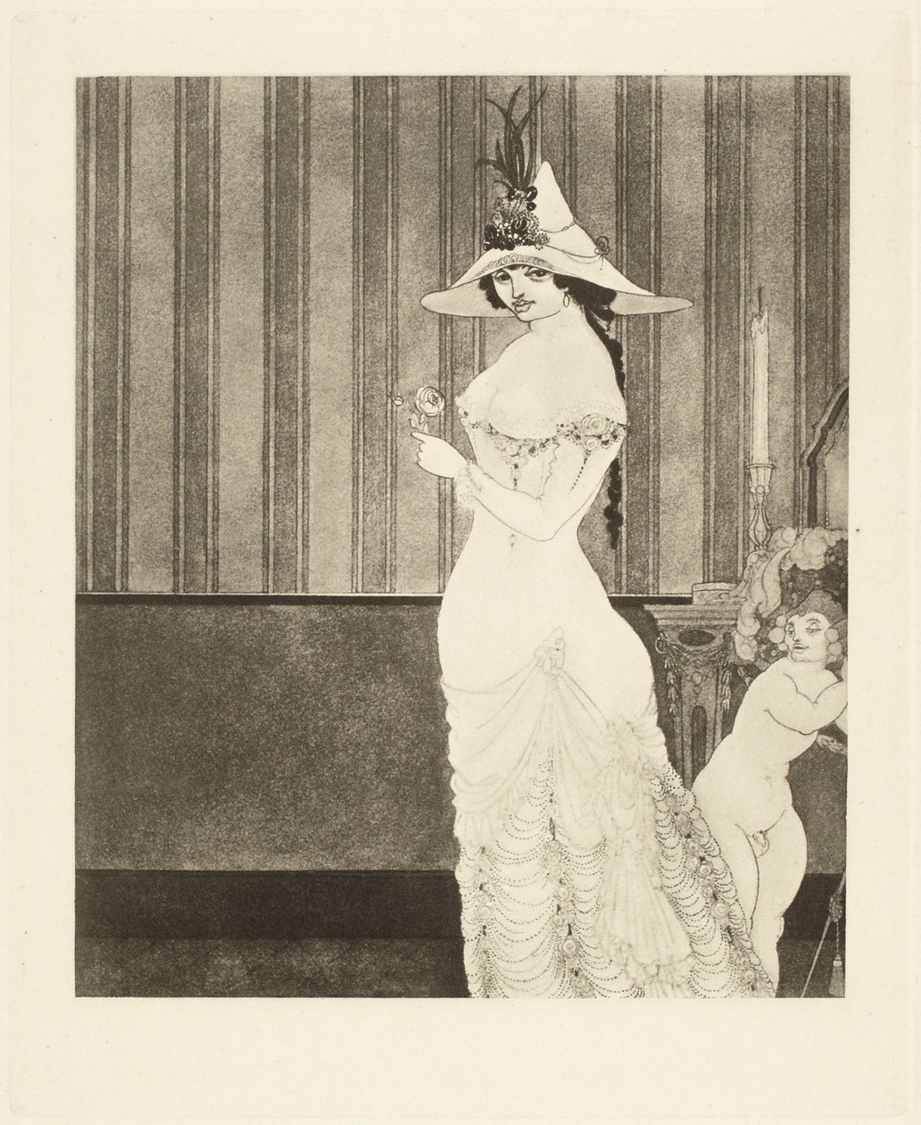 Kvinne av Aubrey Beardsley