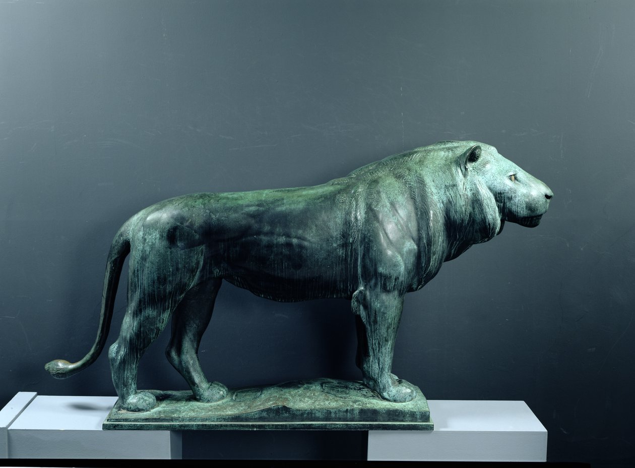 Løve, 1904 (bronse) av August Gaul