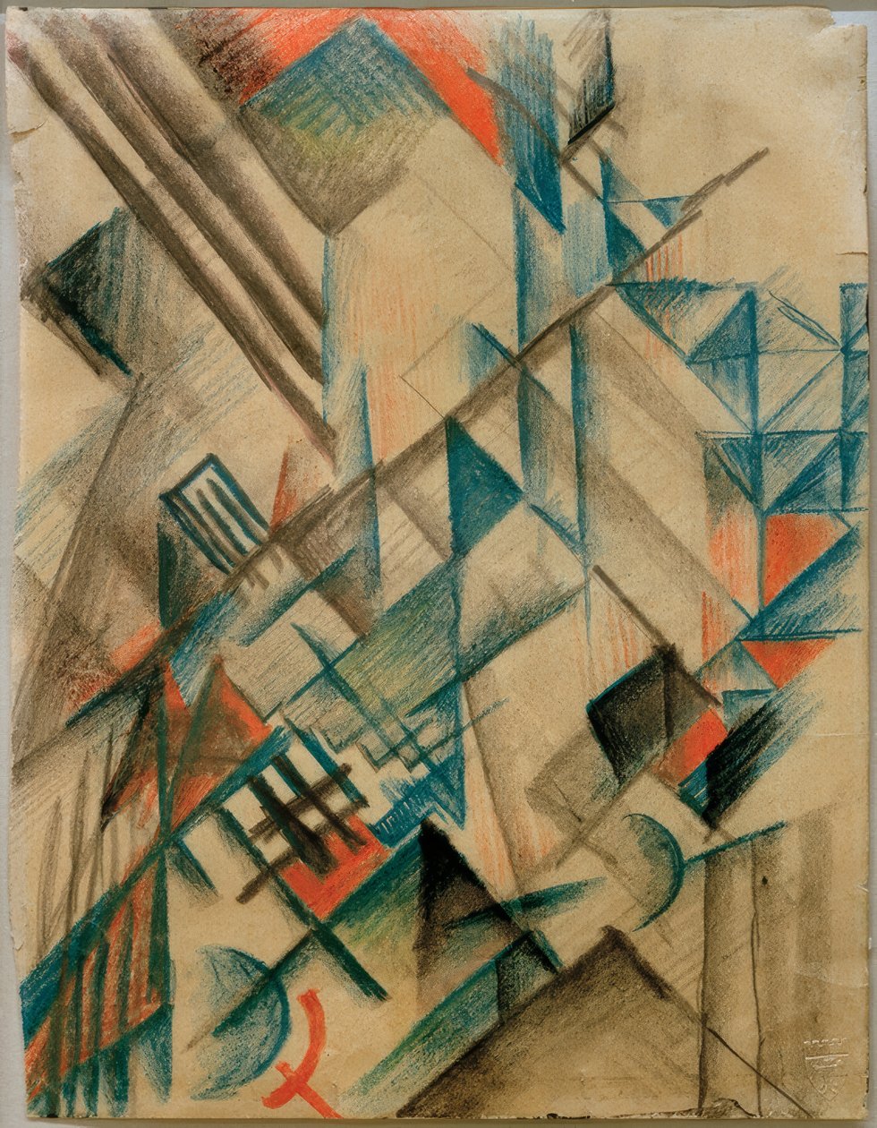 Abstrakte Formen II av August Macke