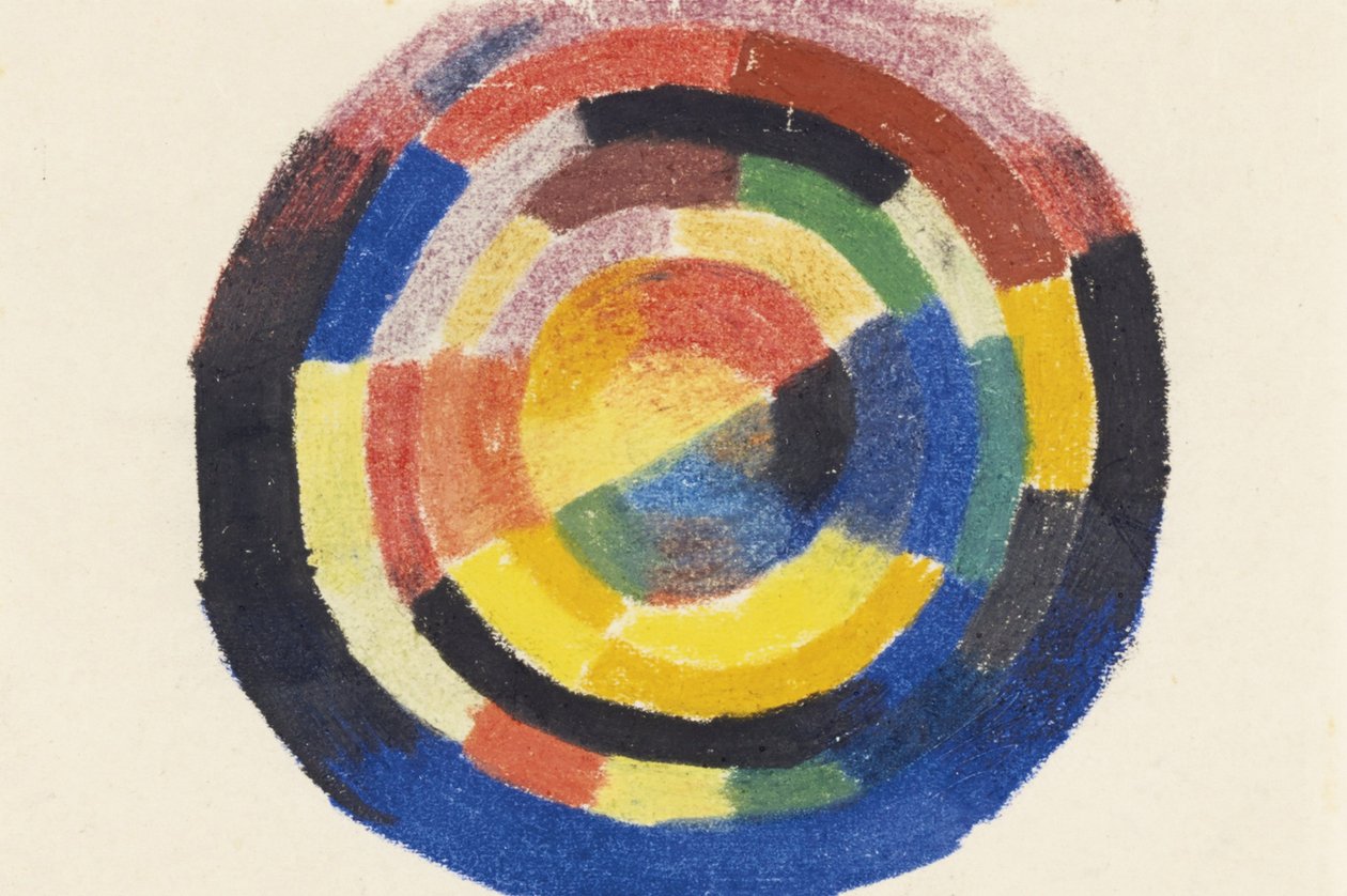 Fargehjul av August Macke
