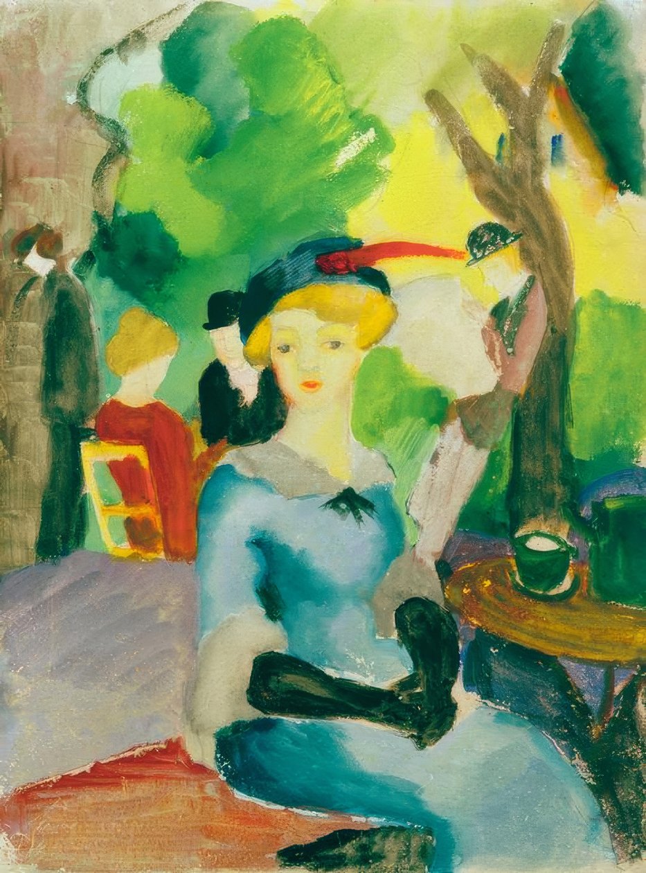 Figurer i parken av August Macke
