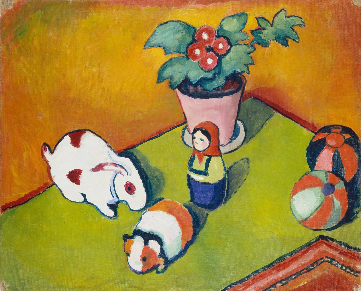 Little Walters Toys av August Macke