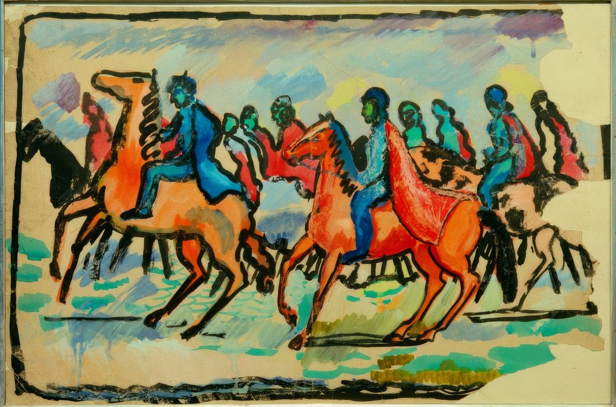 Reiter av August Macke